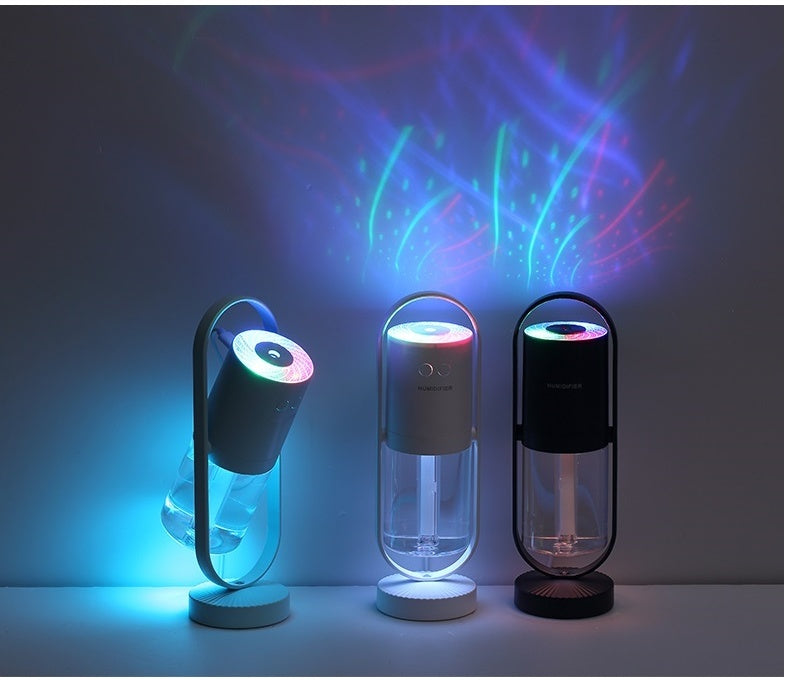 Magic Shadow USB Air Humidifier For Home With Projection Night Lights Ultrasonic Car Mist Maker  Air Purifier Office Air Purifier
